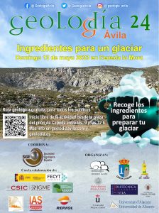 Cartel Geolodía Ávila 2024