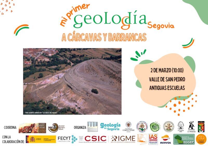 Cartel Mi primer Geolodía 2025 Segovia