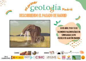 Cartel de Mi primer Geolodía Madrid 2025