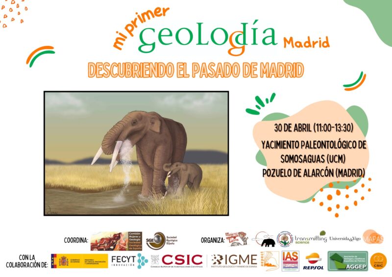Cartel de Mi primer Geolodía Madrid 2025