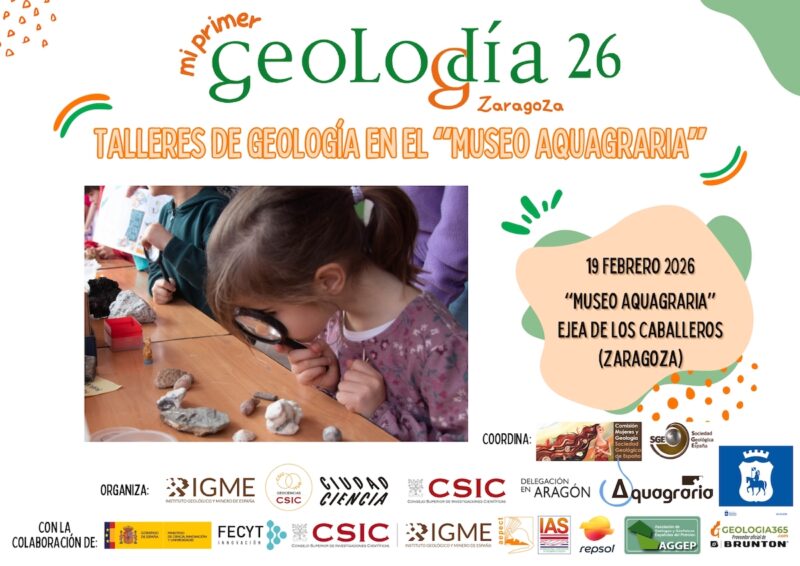 Cartel Mi primer Geolodía Zaragoza 2026