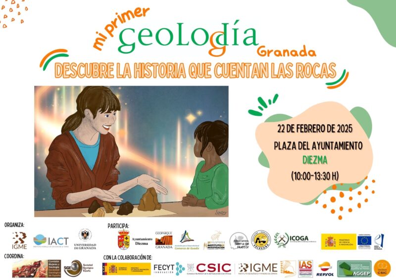 Cartel Mi primer Geolodía Granada 2025