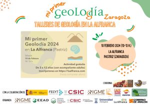 Cartel Mi primer Geolodía Zaragoza 2024