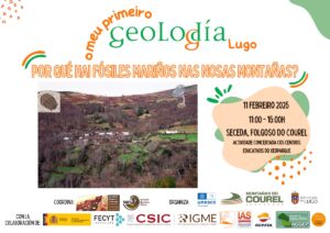 Póster Mi primer Geolodía Lugo 2025 (gallego)