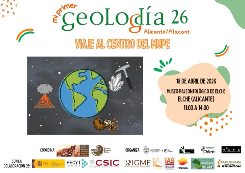 cartel Mi primer Geolodía Alicante 2026